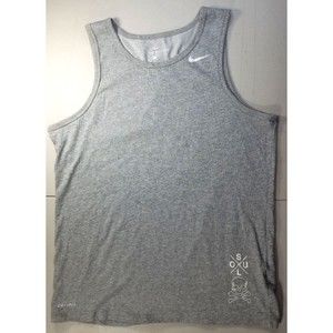 Soulcycle Men's Nike DRI-FIT Tank Top W Soul X Skull - Heather/White -  Size M